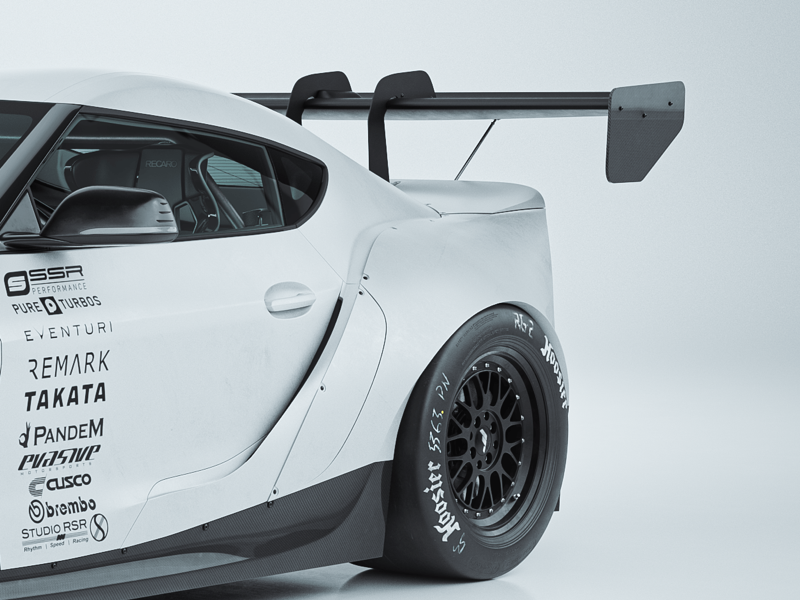 丰田 Supra Mk5 Pandem - CGI